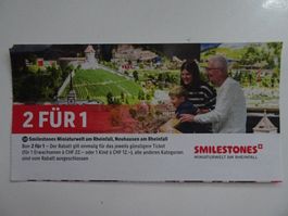 2 für 1 Smileones Miniaturwelt, Neuhausen am Rheinfall