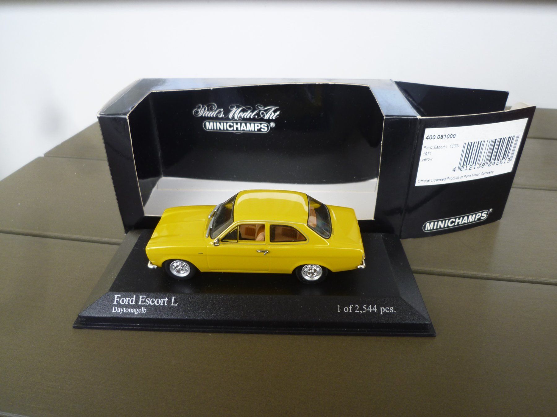 Ford Modellini d'auto: Ford Escort L (1971) – Nuovo e nell'imballaggio originale da Flawil venduto da Imperiosud 1