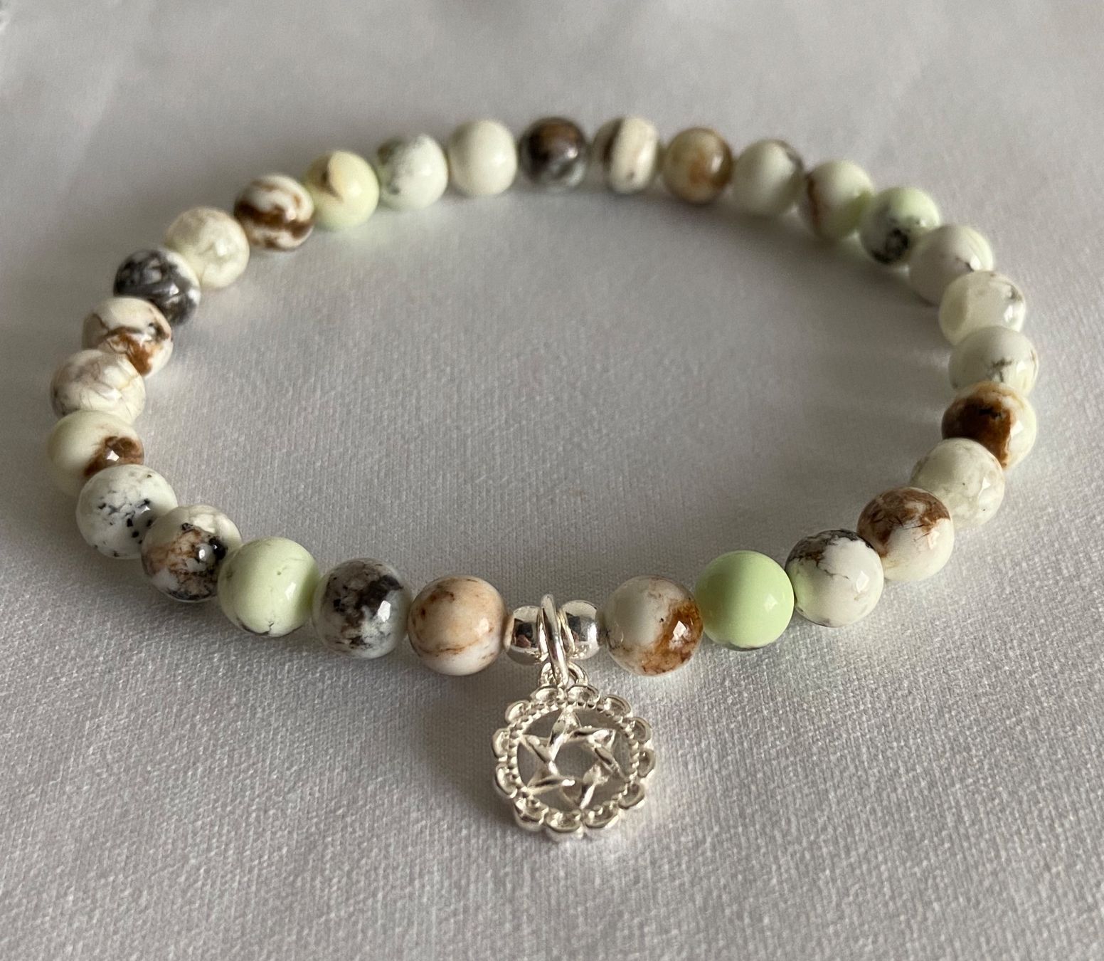 Armbänder & -reifen: Edelstein Armband Gemischter Lemon Opal Silber auf Mass – Neu und originalverpackt aus Zuzwil SG von Lemliskat 1