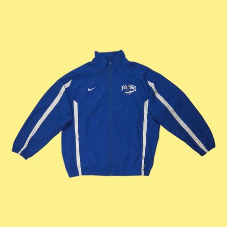 Nike blue & white windbreaker Track Jacket 💥💫
