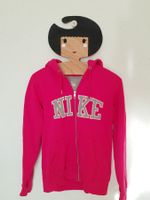NIKE Hoodie, Kapuzenjacke pink Gr.S
