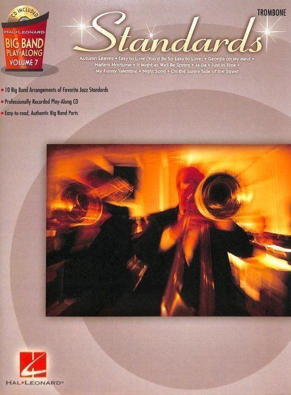 Strumenti musicali: HAL LEONARD 10 Jazz Standards Trombone PlayAlong CD – Nuovo e nell'imballaggio originale da Rotkreuz venduto da CLASAX