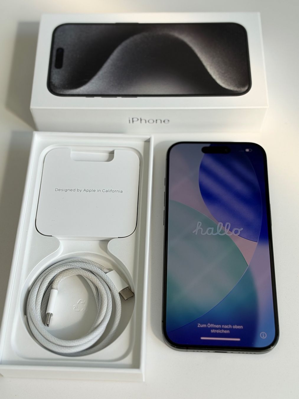 Apple Telefoni cellulari / Smartphones: Apple iPhone 15 Pro schwarz mit Originalverpackung – Usato da Steinmaur venduto da Boxsters0 5
