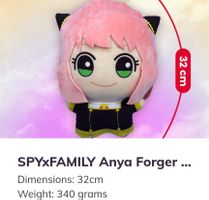 LAST PRICE! Spy X Family Anya Forger Big Plush