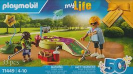 PLAYMOBIL  MY LIFE 71449 MINIGOLF   new