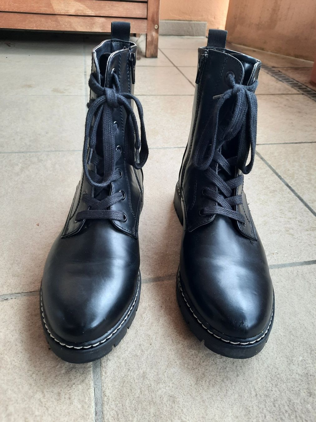 Scarpe da donna: Stiefletten Leder – Usato da Greifensee venduto da Neu-Gods