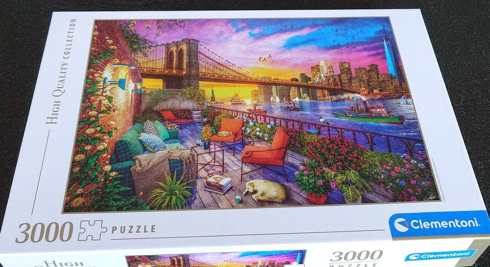 Clementoni Puzzle 3000 Teile Balkon in New York (Gebraucht) in Schötz ...