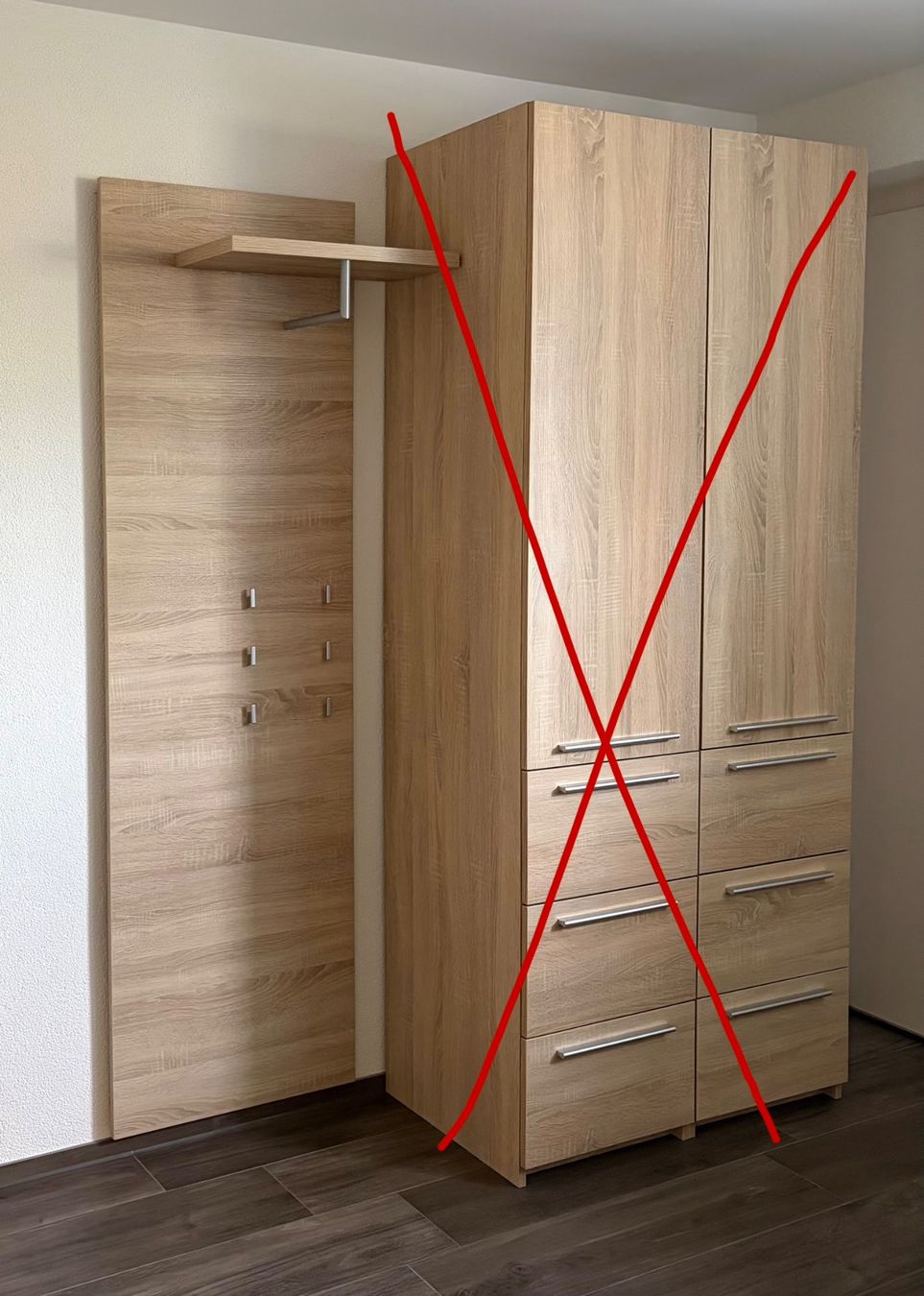 Porte manteau: Garderobenpaneel – D'occasion à Wegenstetten par strobldav 4