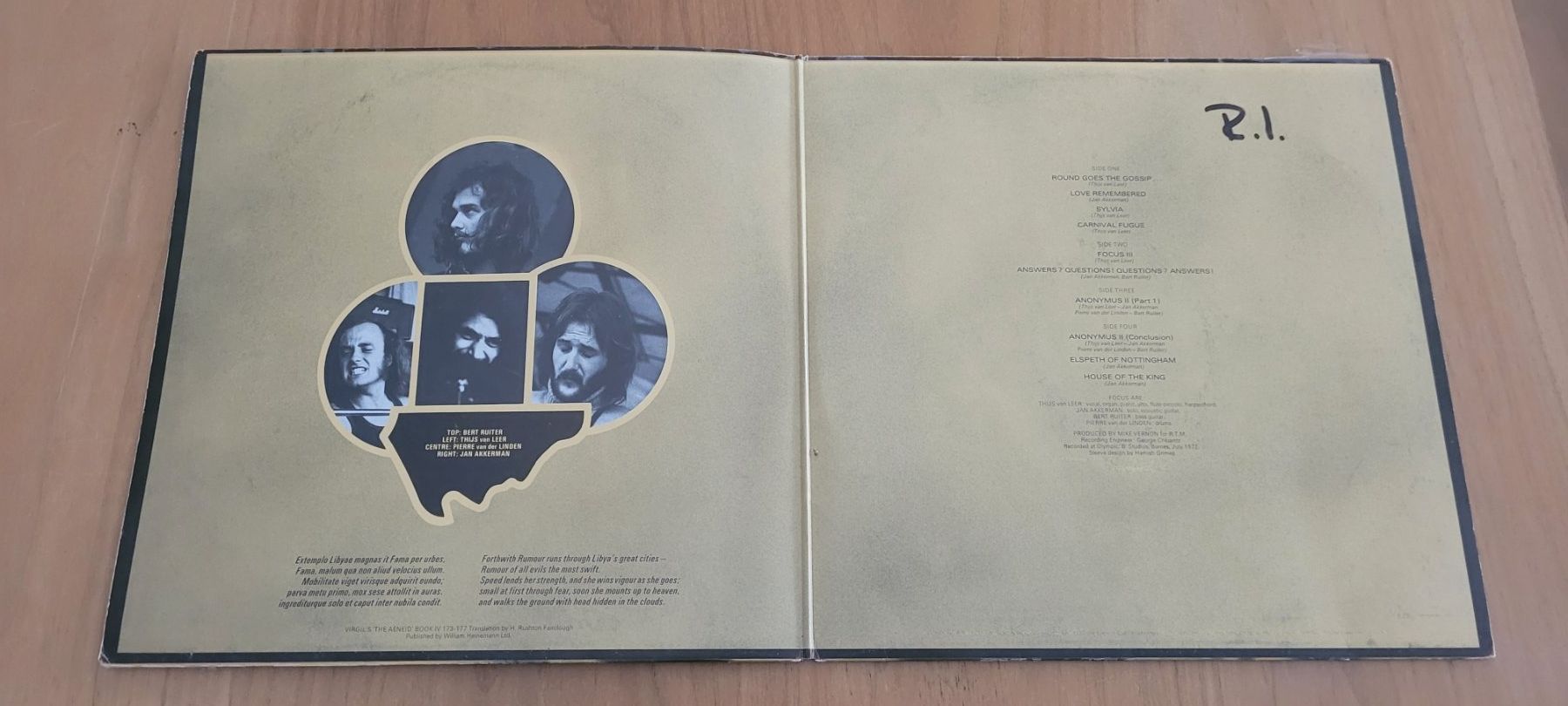 Dischi in vinile: DLP  Focus – Usato da Martigny venduto da MZ-67 1