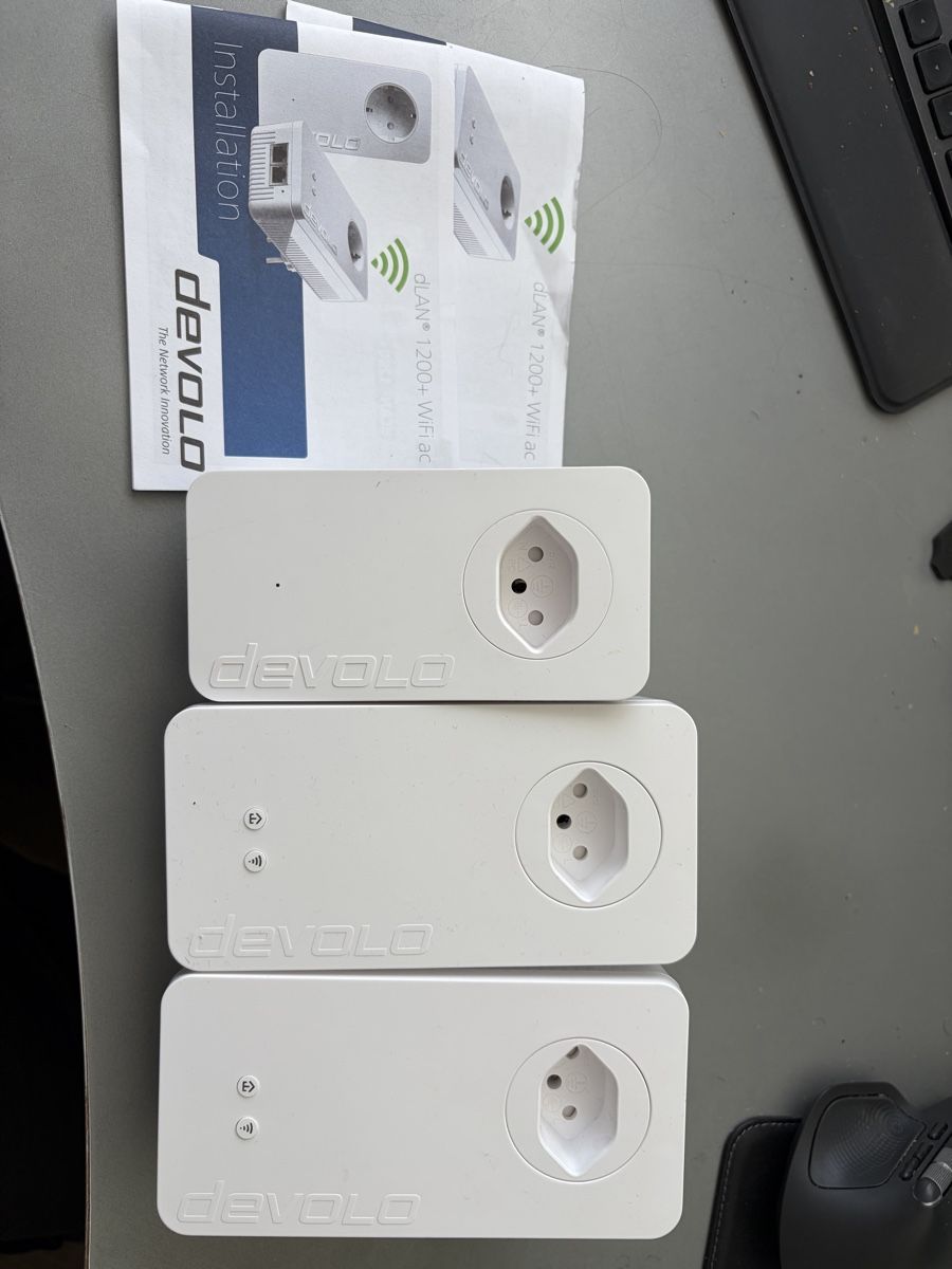 Devolo Lecteurs & Adaptateurs: Devolo dLAN 1200+ WiFi ac Powerline Set 3 Adapter – D'occasion à Lotzwil par ste_h66q