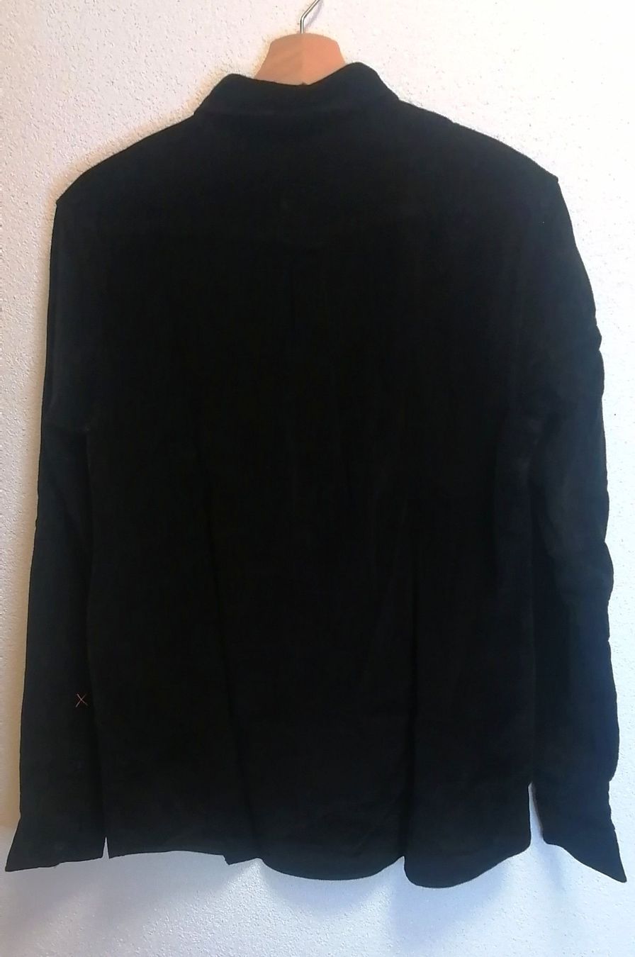Hemden: Hemd schwarz recolution feine Cordoptik fairtrade Gr. S – Neu und originalverpackt aus Rheinfelden von womanskirtSecondhand 2