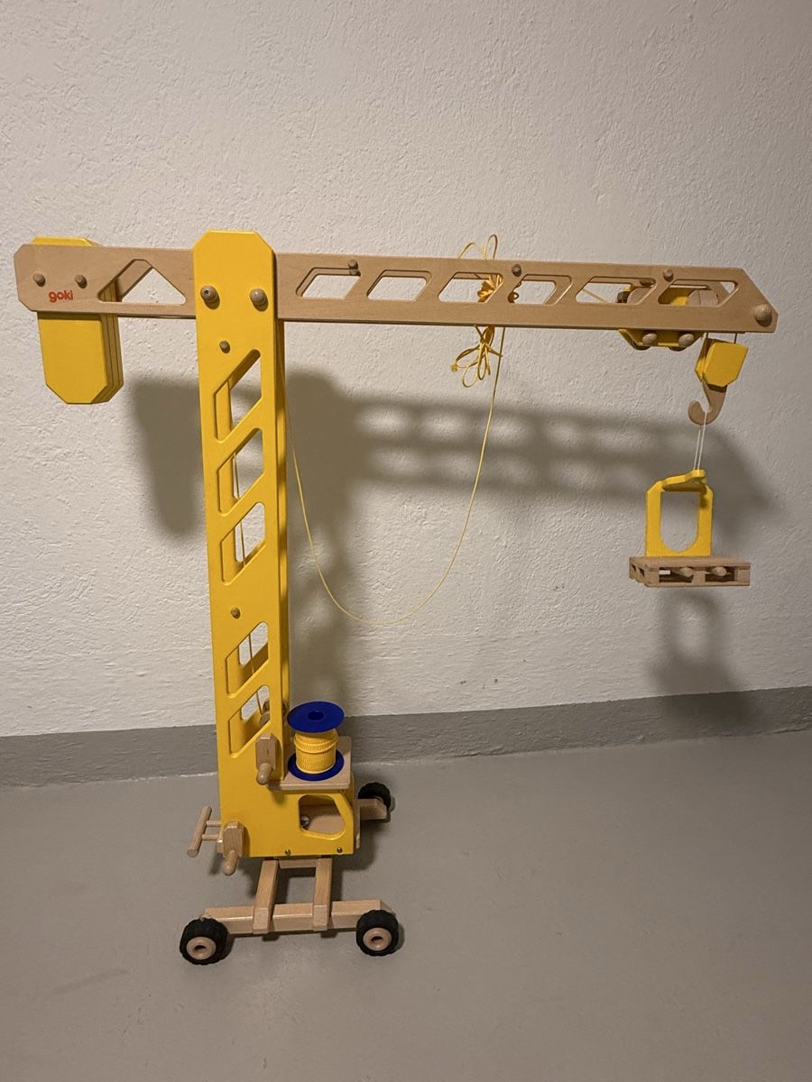 Giocattoli: Goki-Kran Holz gross – Usato da Meisterschwanden venduto da mar_mf7z
