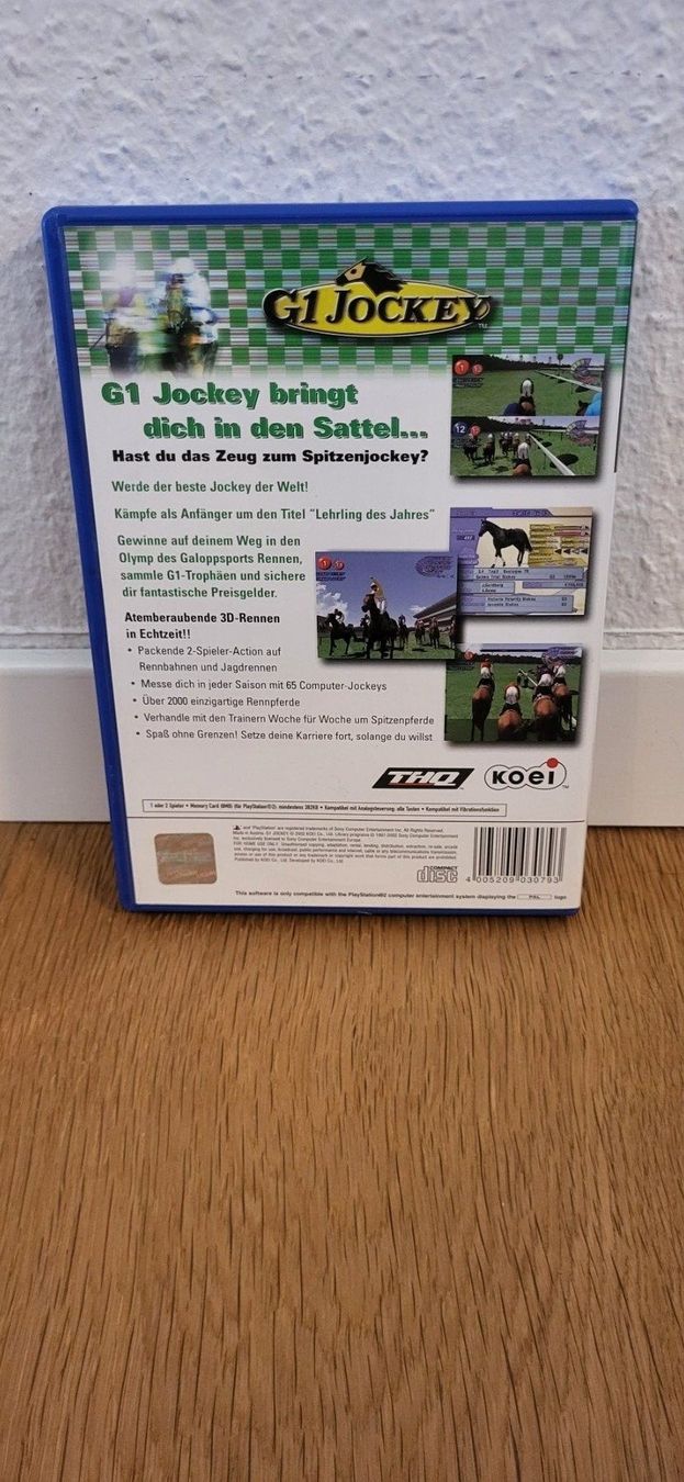 Sony Giochi: PS2 - G1 Jockey – Usato da Münsingen venduto da DigitaleSpielecke 1