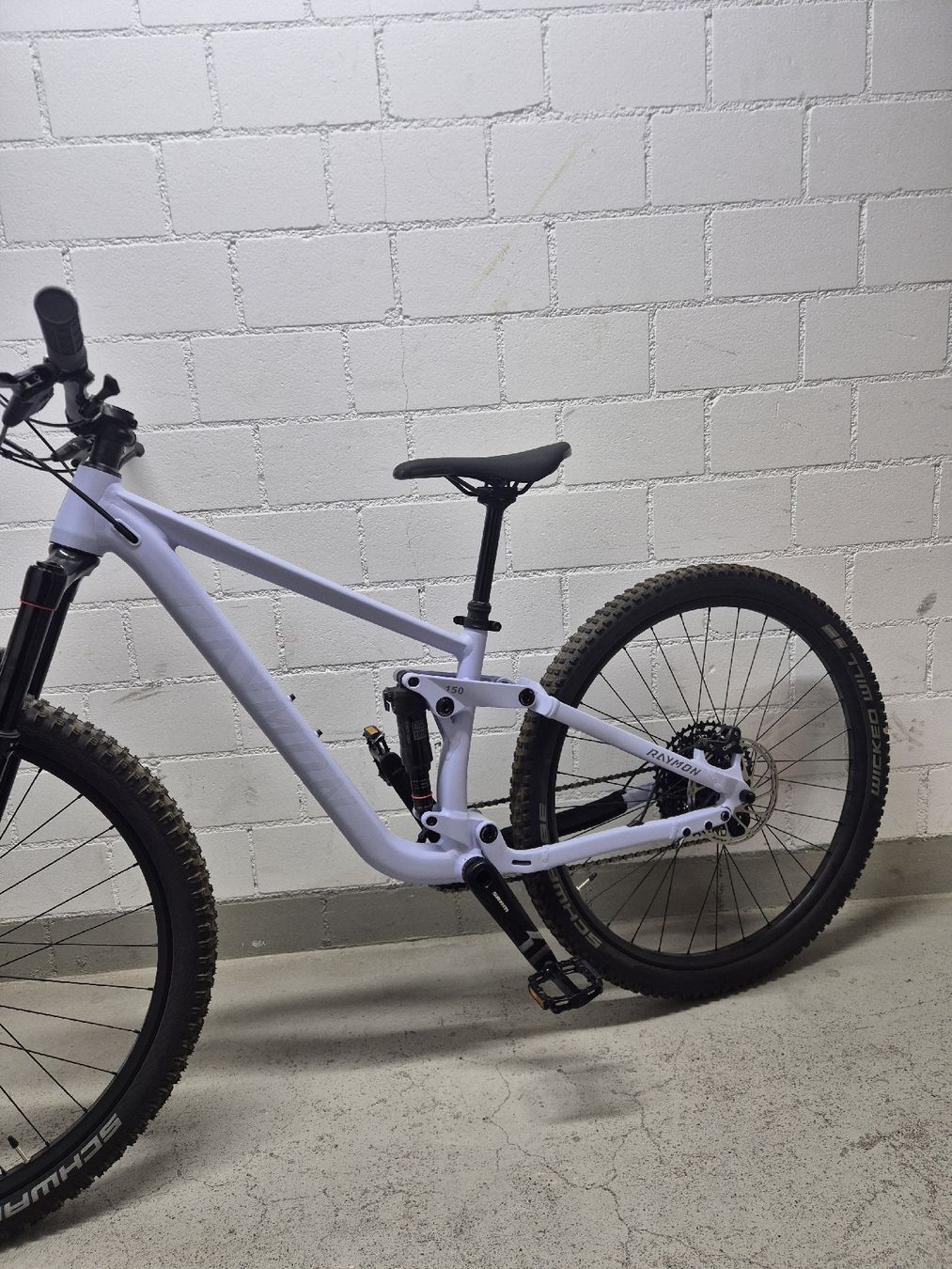 Velos: Raymon Fullsuspension Vario Ultra 150 Alu Mountainbike Gr. S – Neu (gemäss Beschreibung) aus Schänis von bru_689y 6