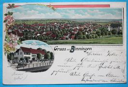 BINNINGEN LITHO AK
