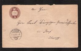Tüblibrief , Trogen , 20.lll.1877 , Kz. IV normal