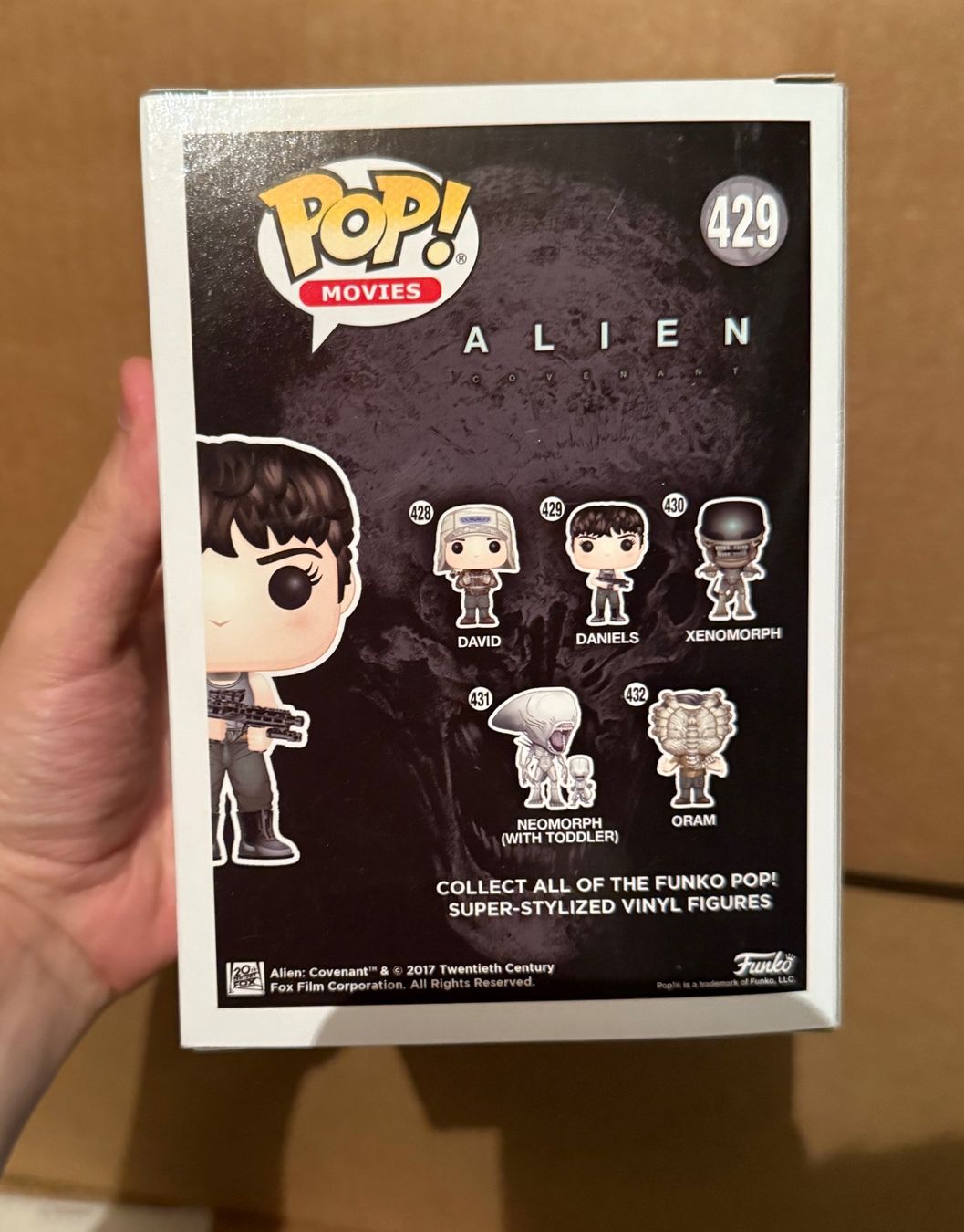 Funko Statuette: Funko Pop! Alien Covenant - Daniels – Nuovo e nell'imballaggio originale da Moudon venduto da CollectorGeek 3