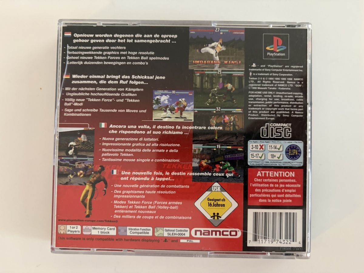 Sony Giochi: Tekken 3 – Usato da Susch venduto da Ascaso 1