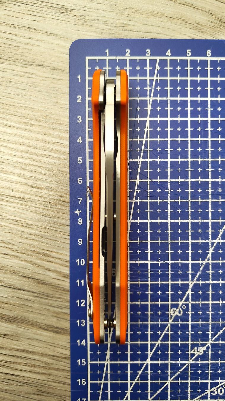Coltelli tascabile: Eafengrow EF223 Messer Orange Klappmesser Camping EDC D2 – Nuovo (secondo la descrizione) da Effretikon venduto da easyjones 2