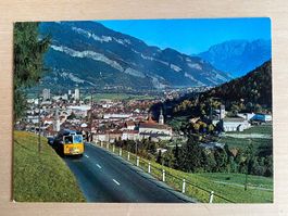 AK Chur - Blick gegen das Rheintal GR