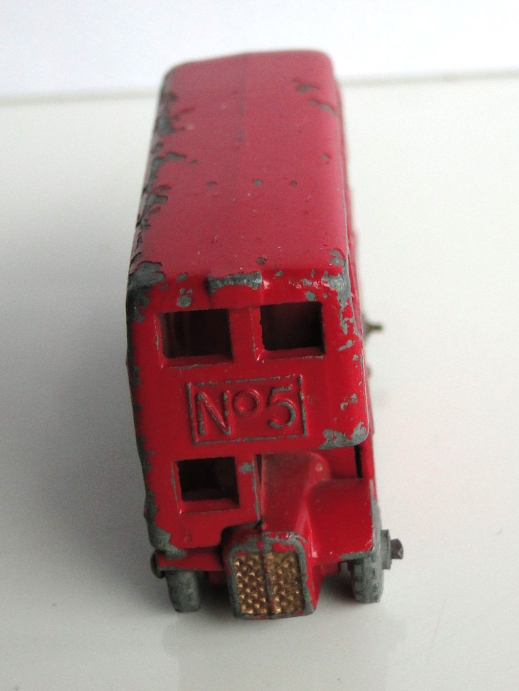 Matchbox Modellini d'auto: MATCHBOX LESNEY - Double Decker Bus, Nr. 5B – Usato da Killwangen venduto da cyrano56 4
