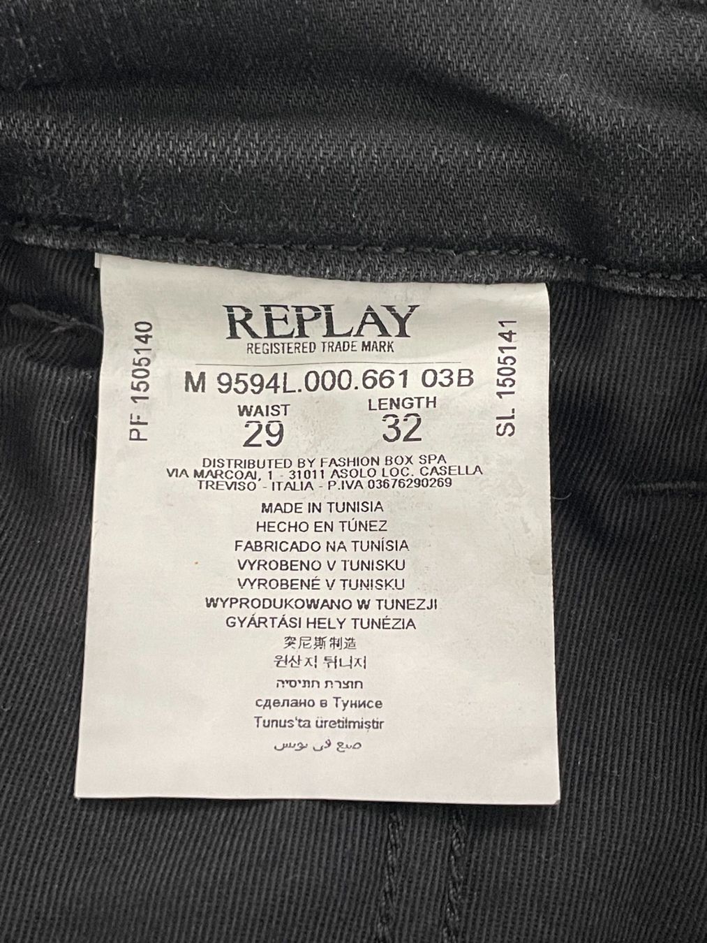 Replay Jeans: Replay Jeans schwarz Hyperflex - Gr. 29 – D'occasion à Turgi par bar_8pdm 7