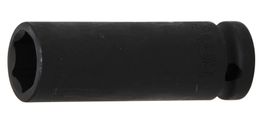 Kraft-Steckschlüssel-Einsatz, Sechskant, tief, (1/2), 19mm