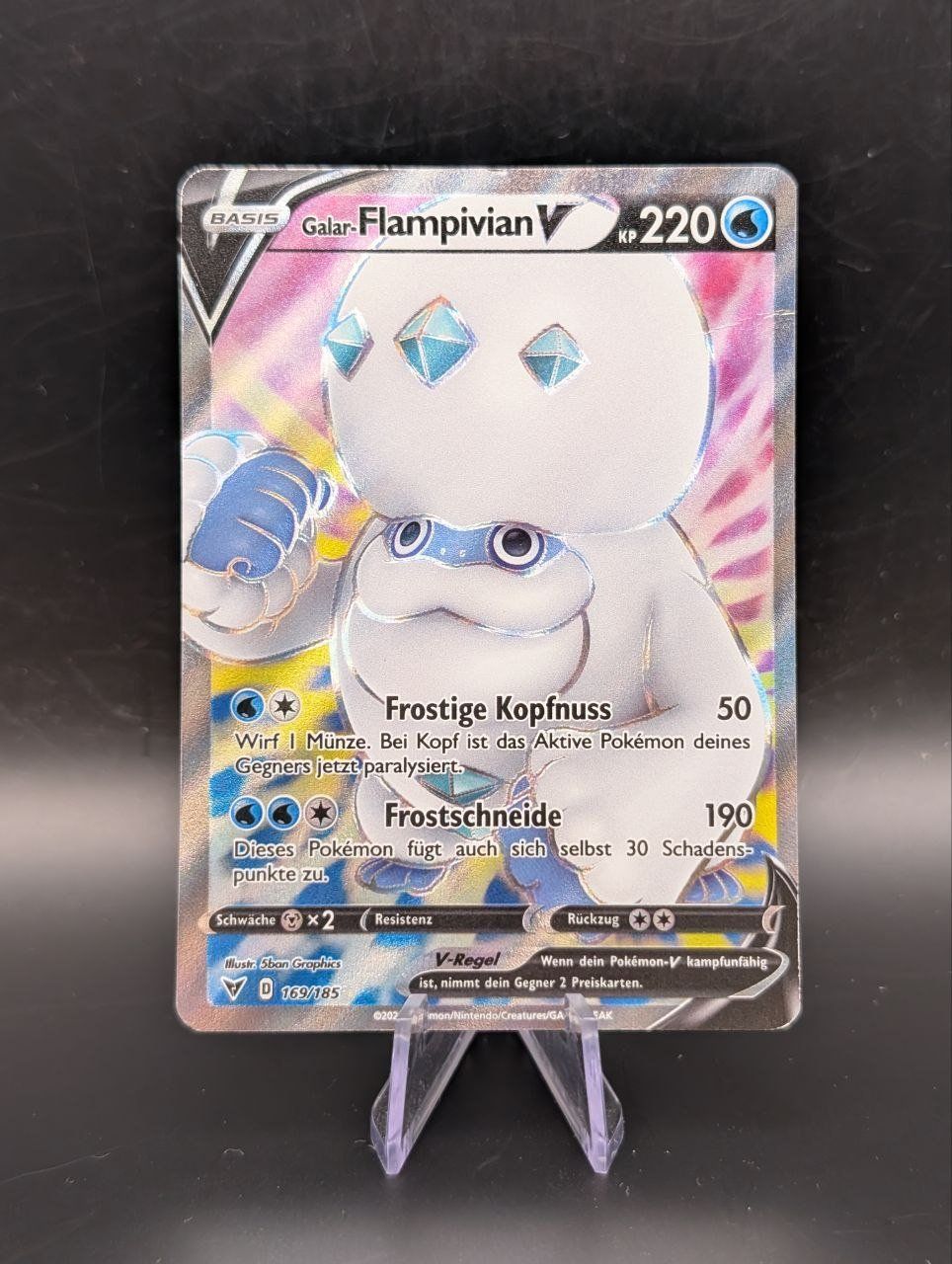Pokémon Sammelbilder & Trading cards: Galar-Flampavian V – Gebraucht aus Ennetbürgen von Home_of_TCG