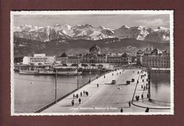 LUZERN - Bahnhof - Schiff Pilatus - Feldpost