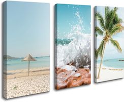 Riesig 🔝 SUPER PREIS 💲 Wandbild 120x80 NEU / Strand Meer