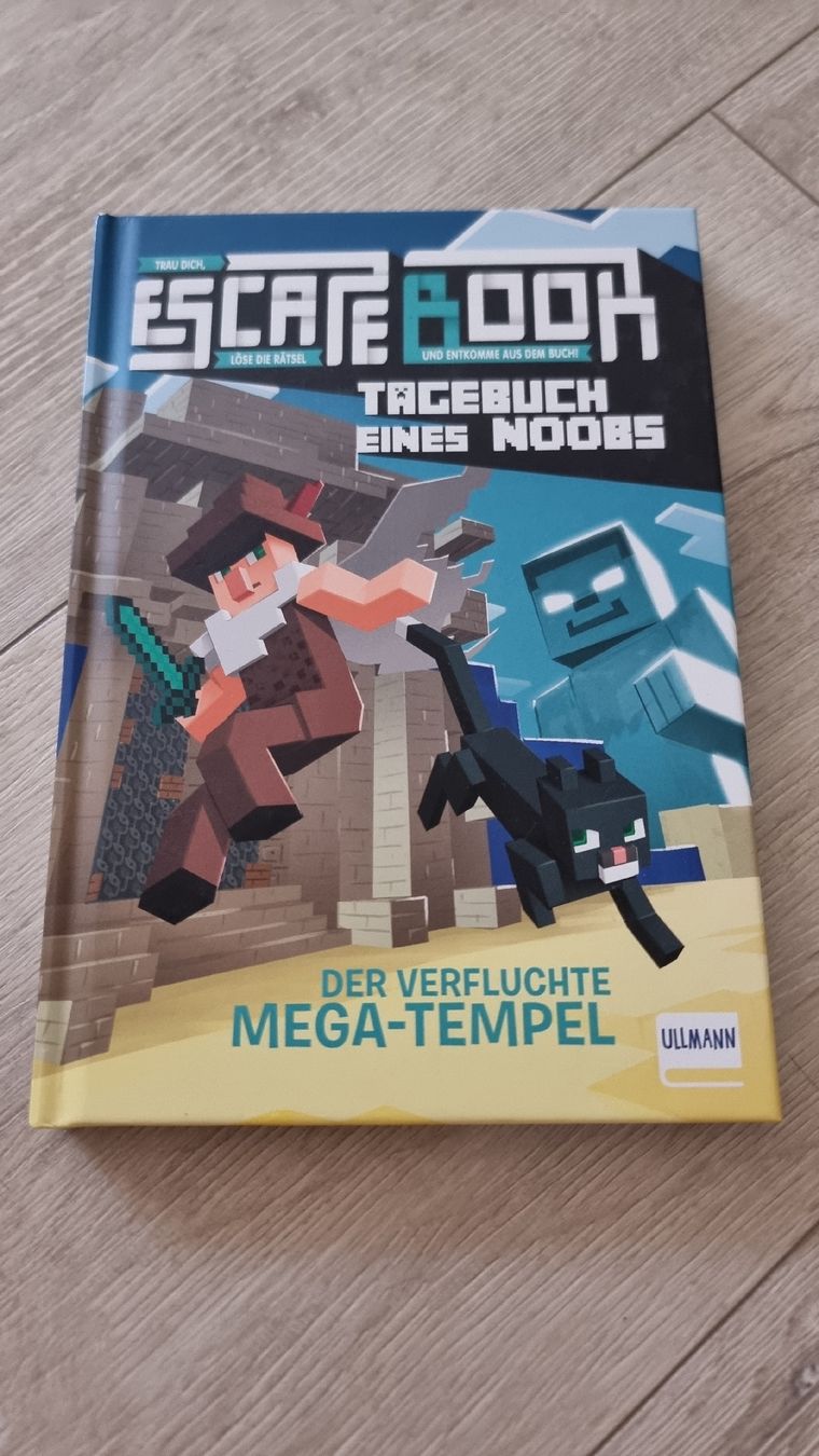 Bücher: Escape Book Tagebuch eines Noobs, Der Tempel,neuwertig  – Neu (gemäss Beschreibung) aus Wigoltingen von Zuckerfee84