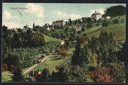 AK Walzenhausen, Ortspartie am Hang