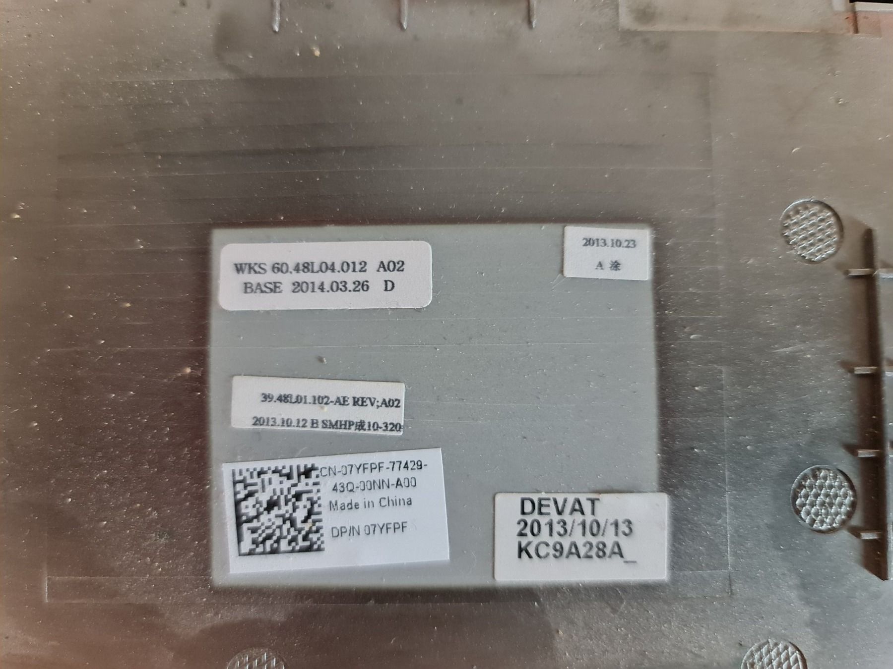 Dell PC: Bodenabdeckung Dell Inspirion 17 7737 – Usato da Pfungen venduto da Fastback66 1