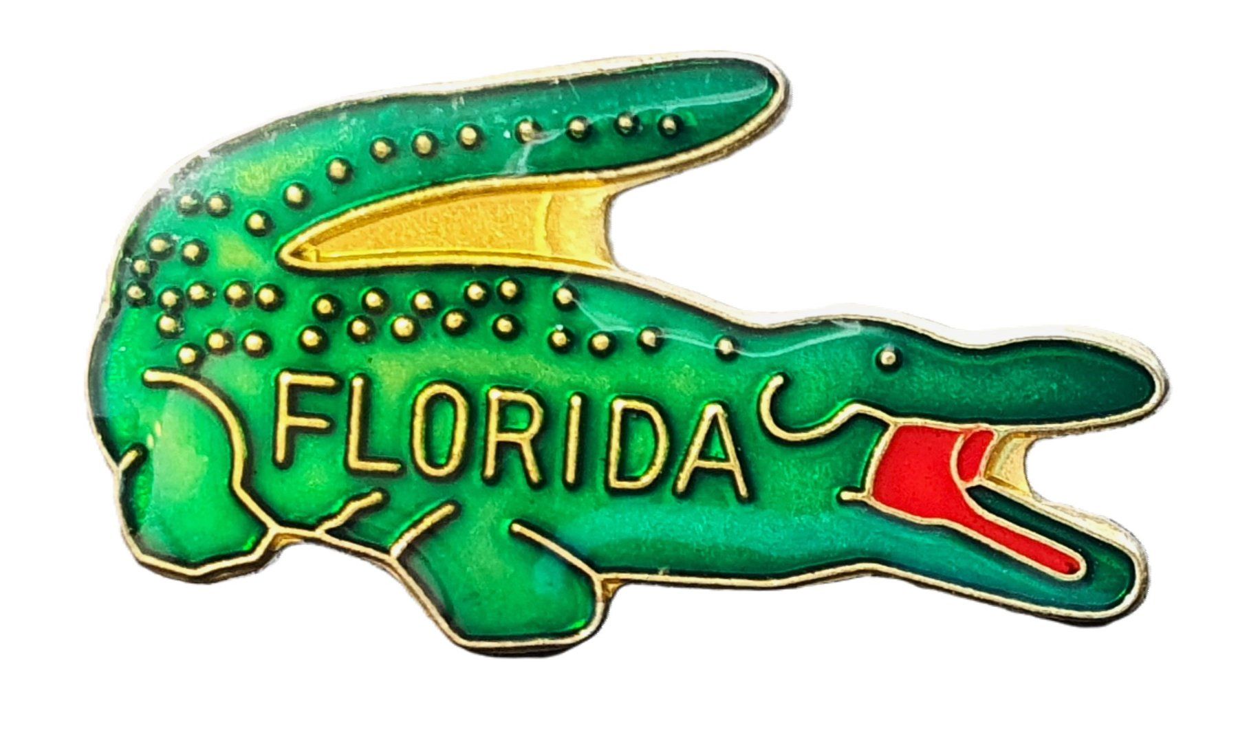 Plaketten & Abzeichen: U169 - Pin Krokodil Florida – Gebraucht aus Reinach BL von Boston-Verkauf