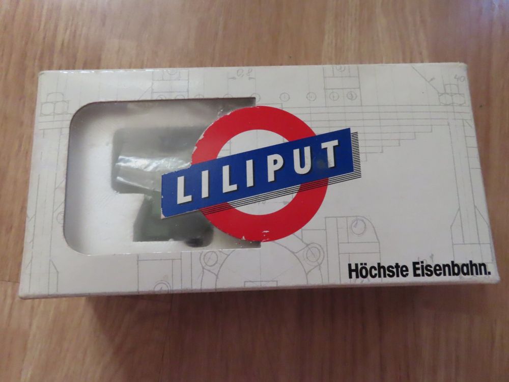 Liliput L162584: DCC Digital diesel shunting locomotive Köf 11 019 DB old red Ep.III 1:160