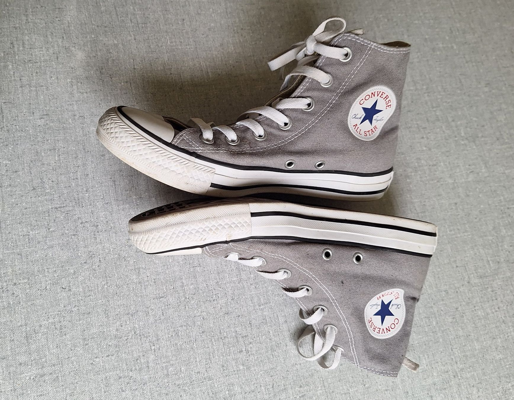 Scarpe da uomo: Converse All Stars Chucks, Grau – Usato da Weinfelden venduto da Yenas10