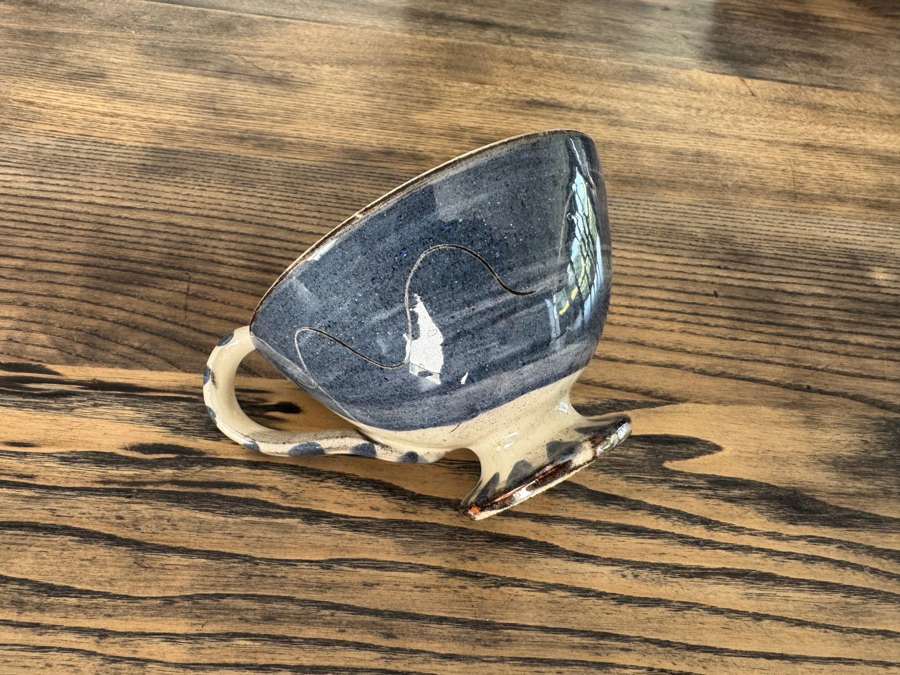 Linck Tassen: Vintage Linck Keramik Tasse – Gebraucht aus Berg am Irchel von Zweiti_Chance