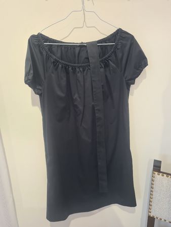 Schwarzes Sisley Sommerkleid, Gr. 36 - Top Zustand!