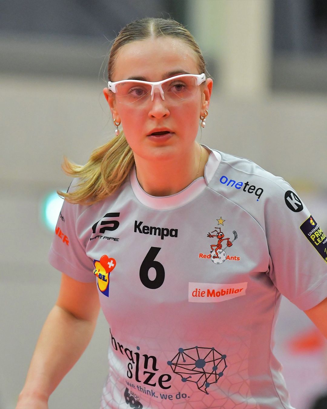 Canottiere & Pantaloni: Red Ants Matchshirt L-UPL #6 grau – Usato da Winterthur venduto da RedAnts