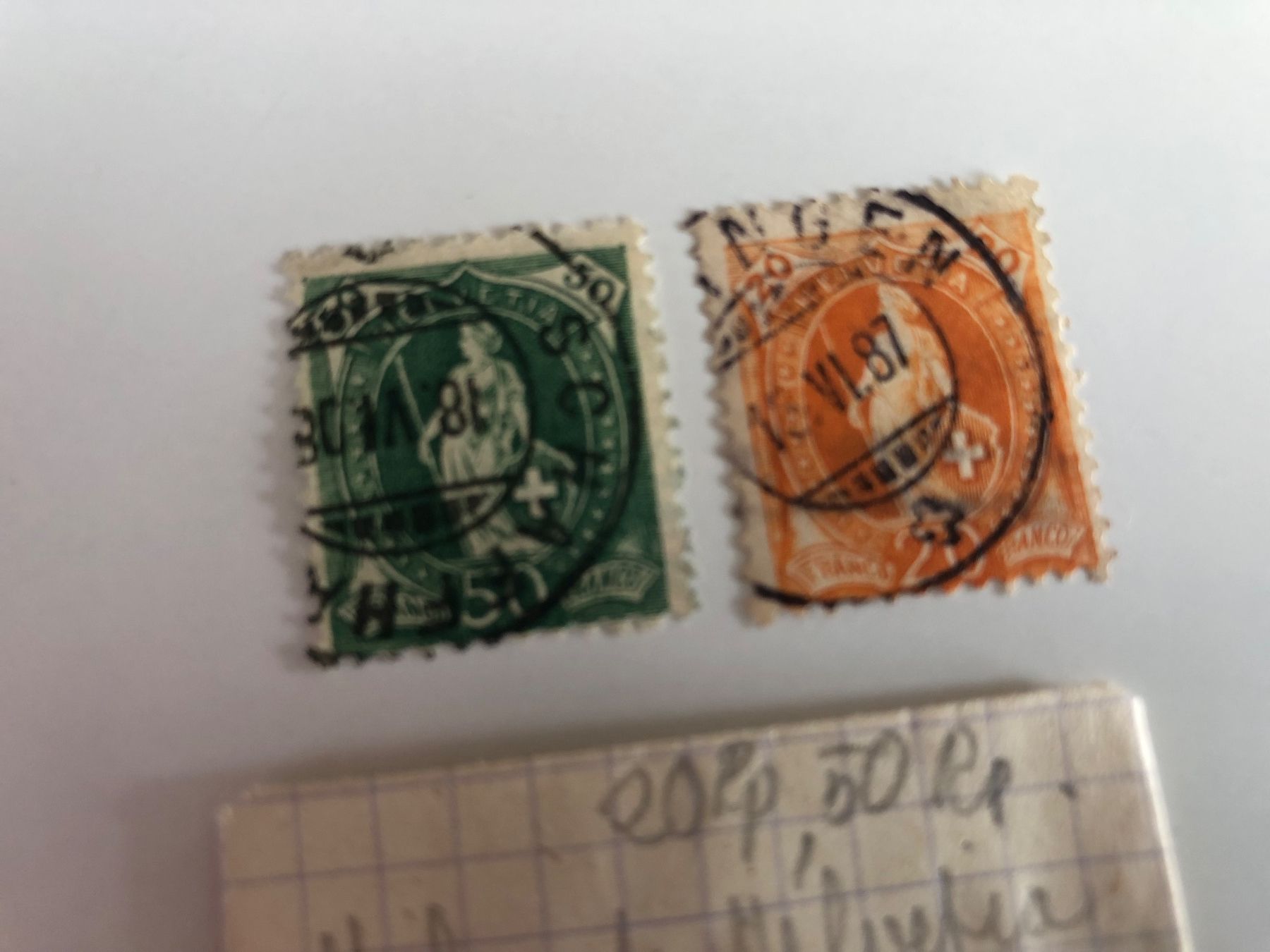 Tutti i francobolli: Dachbodenfund STEHENDE HELVETIA – Usato da Lufingen venduto da Rac0 1
