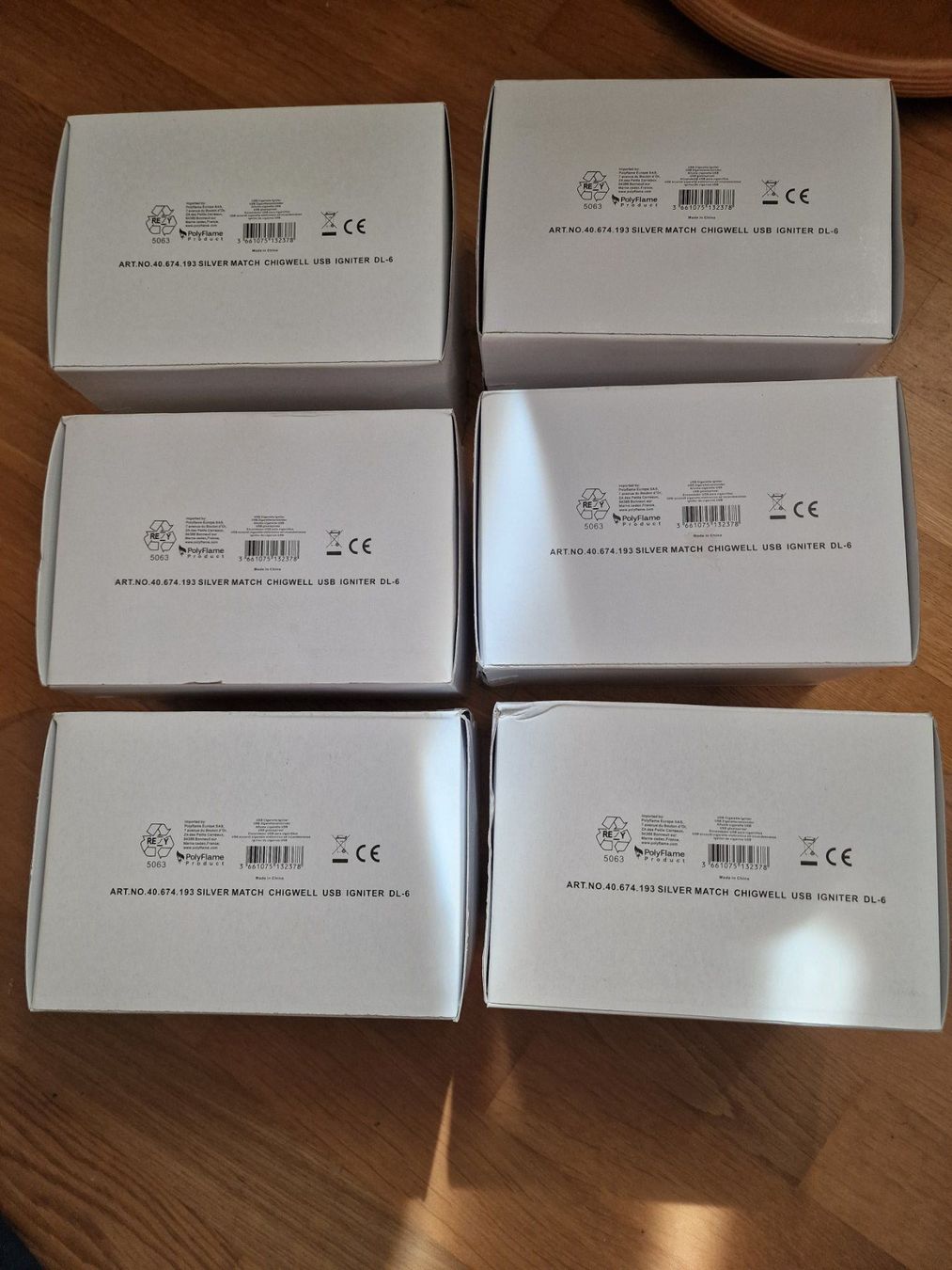 Accendini: 36x Silver Match USB Feuerzeug, Edgware USB Igniter, Neu&OVP – Nuovo e nell'imballaggio originale da Zürich venduto da Allerlei_Shop 1