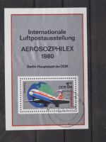 DDR 1980 Flugzeug IL62 Blk 59 gest
