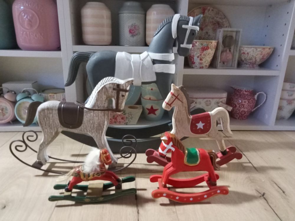 Weihnachtsdeko Schaukelpferde | Kaufen auf Ricardo