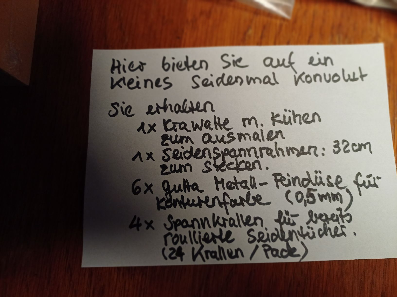 Bastelsets: kleines Seidenmal Konvolut – Neu (gemäss Beschreibung) aus Gächliwil von lesidees 5