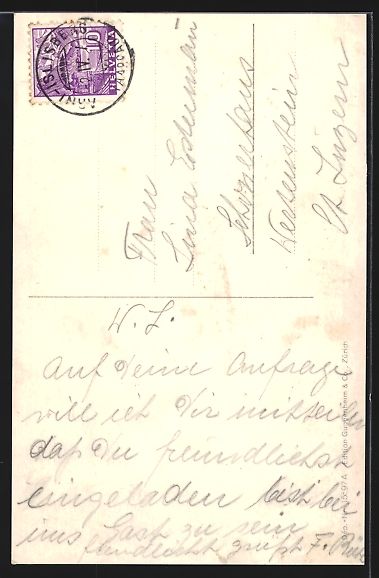 Cartoline postali: AK Arni /Aargau, Strassenpartie – Usato da Berlin venduto da bartko-reher 1