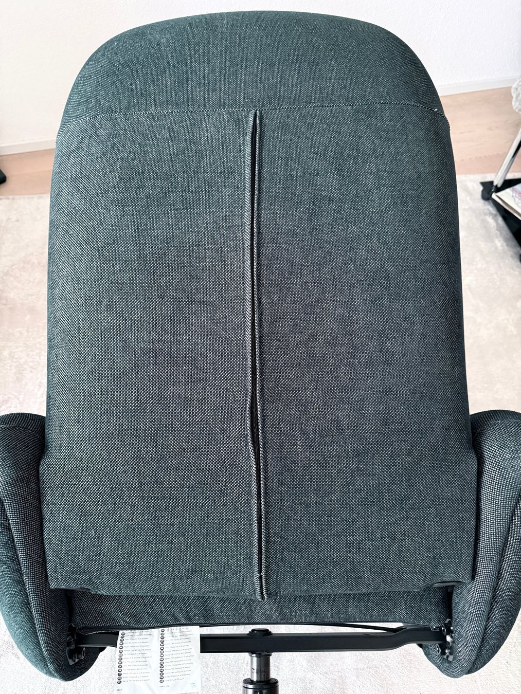 Poltrone: Relaxsessel mit Hocker Stoff dunkelgrau gebraucht – Usato da Brittnau venduto da sil_nwq2 5