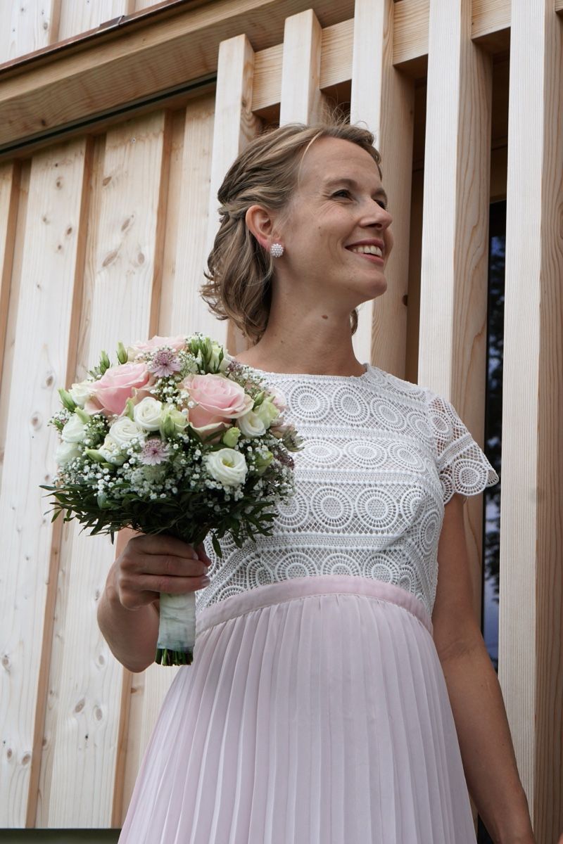 Vestiti: Umstandsbrautkleid – Nuovo (secondo la descrizione) da Appenzell venduto da Tanja222 3