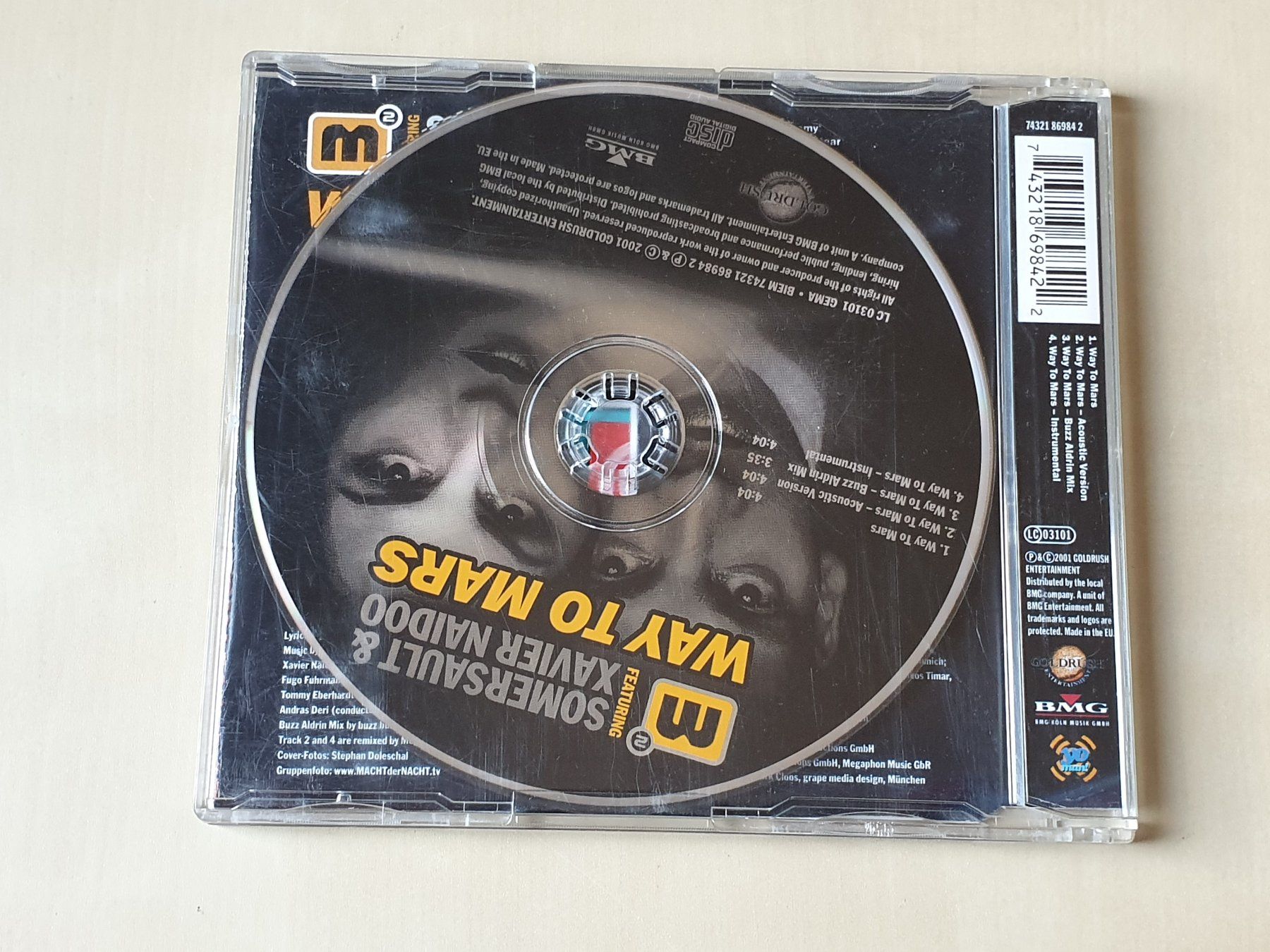 CD: Somersault & Xavier Naidoo Way to Mars – Usato da Stansstad venduto da collectorsshop 1