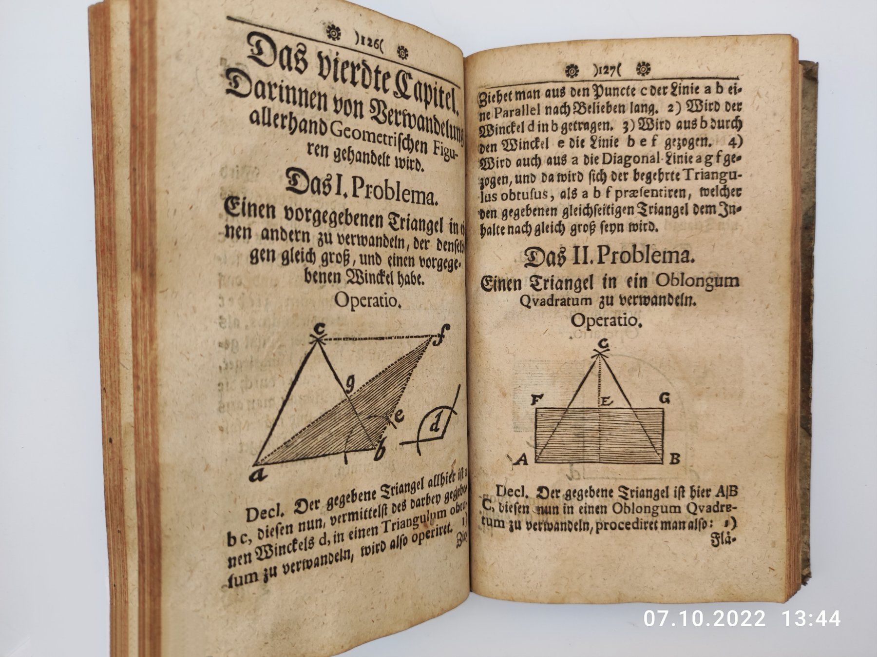 Bücher: MATHEMATIK - MESSKUNST - 1743 – Gebraucht aus Goldach von Gaip 2