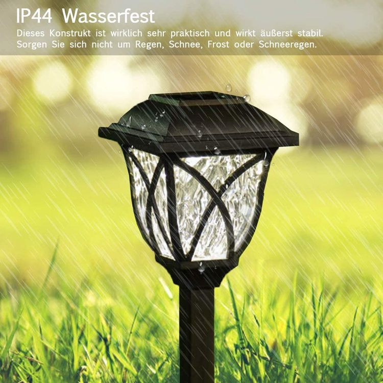 Solarleuchten Garten, 6 Stück LED Warmweiß Kaufen auf Ricardo
